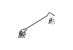 Крючок прутковый 200 мм. /серый металлик/