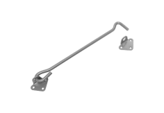 Крючок прутковый 250 мм. /серый металлик/