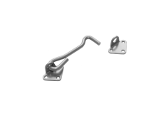 Крючок прутковый мод. 1 /серый металлик/