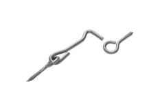 Крючок прутковый мод. 2 105мм. /хром/