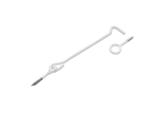 Крючок прутковый мод.2 200 мм. /белый/