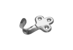 Крючок-вешалка фигурный мод. 2 /хром/