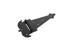 Петля-стрела фигурная ПС-200 мод.2 /черный/