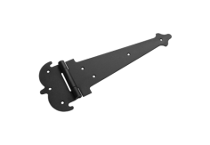 Петля-стрела фигурная ПС-300 мод.2 /черный/