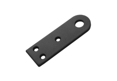 Проушина усиленная 120*40 прямая /черная/