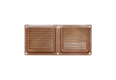 Решетка вентиляционная 100*200 /корич метал./