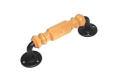 Ручка декоративная мод.9 (220мм) /черный/