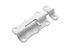 Шпингалет ШФ-80 /белый/