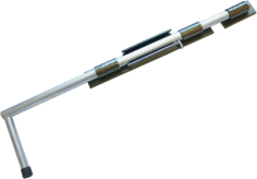 Засов ДОБРЫНЯ 600мм мод.2/бронза антик/