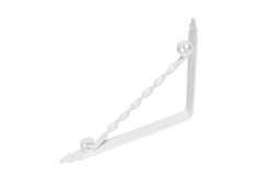 Кронштейн фигурный 250*200 мод.2 /белый/
