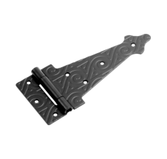 Петля-стрела фигурная ПС-200 мод.3 /кованая/ серия ЯРОСЛАВЛЬ (черный)