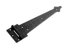 Петля-стрела фигурная ПС-300 мод.3 /кованая/ серия ЯРОСЛАВЛЬ (черный)