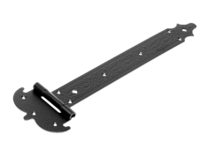 Петля-стрела фигурная ПС-400 мод.4 /кованая/ серия СУЗДАЛЬ (черный)