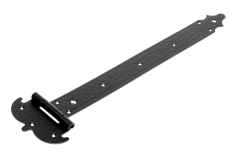 Петля-стрела фигурная ПС-500 мод.4 /кованая/ серия СУЗДАЛЬ (черный)