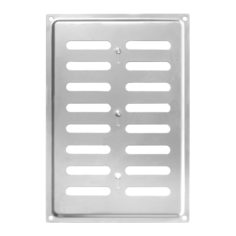 Решетка вент. регул.170*240 /хром/