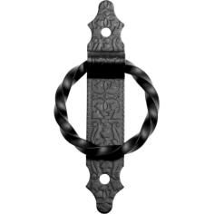 Ручка-кольцо РК-110 мод.1/кованая/серия СУЗДАЛЬ