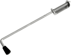 Засов пружинный (110) 550 мм мод.2/цинк/