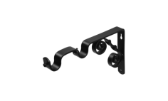 Кронштейн ВИНТАЖ мод.1 D20 двухрядный 12/19см (черный)