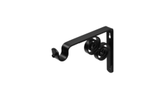 Кронштейн ВИНТАЖ мод.2 D20 однорядный 15см (черный)