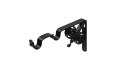 Кронштейн ВИНТАЖ мод.3 D20 двухрядный 12/19см (черный)