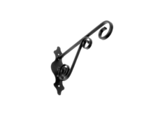 Кронштейн для кашпо мод.10  25 см (черный)