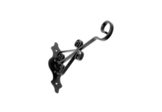 Кронштейн для кашпо мод.11  25 см (черный)