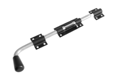 Засов гаражный ЗГ-350 /черный/