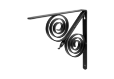 Кронштейн фигурный 220*220 мод.14 /черный/