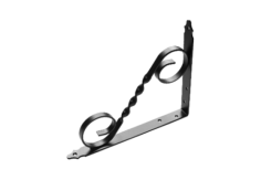 Кронштейн фигурный 250*200 мод.4 /черный/