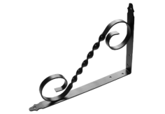 Кронштейн фигурный 350*250 мод.4 /черный/