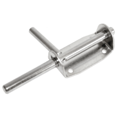 Засов воротный (90) 180мм (цинк)