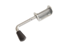 Засов пружинный (75) 190 мм мод.2 /цинк/