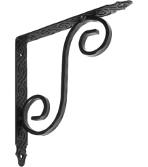 Кронштейн кованый 225х225 мод.3 /черный/