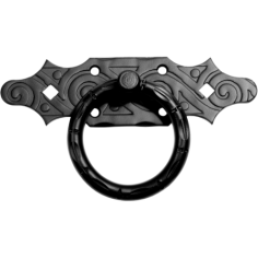 Ручка-кольцо РК-80 мод.6/кованая/серия ЯРОСЛАВЛЬ