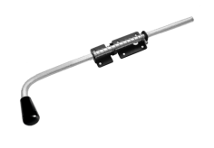 Засов с пружиной 500 мм /черный/