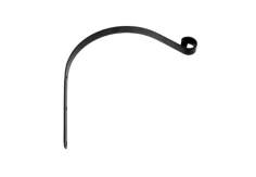 Кронштейн для кашпо мод.2  28 см (черный)