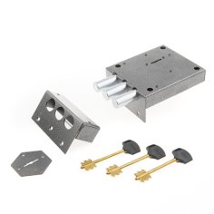 Замок накладной ЗНУ*3-ЛК