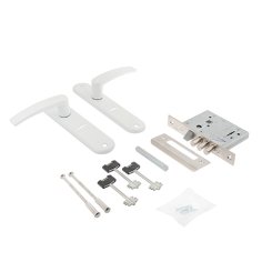 Замок врезной 76803-ЗВ9-8/13 (белый)