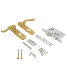 Замок врезной Зенит-ЗВ4-3.02 (золото)