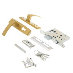 Замок врезной Зенит-ЗВ4-3.04 (золото)