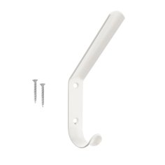 Крючок-вешалка КВ-02 (белый)