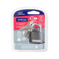 Замок навесной Apecs PD-01-32-Blister