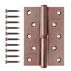 Петля врезная Apecs 120*80-B-Steel-AC-R