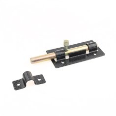 Задвижка дверная Киров ЗД-01(серебро) кругл.ригель