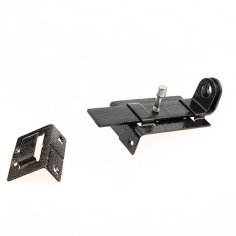 Задвижка дверная Киров ЗД-04(бронза) проушины