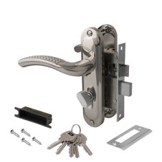 Замок врезной Avers 0827/60-C-NI