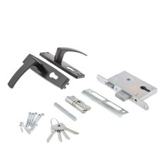 Замок врезной Зенит-ЗВ4-3.04 (черный)