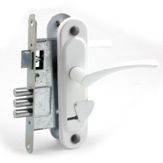 Замок врезной Омега-ЗВ9.1-01(ЗВ9) (белый)