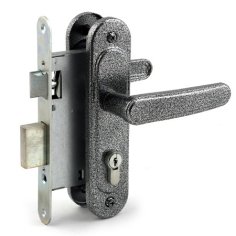 Замок врезной Омега-ЗВ7-03 (ЗВ4-3.03) (серебро)