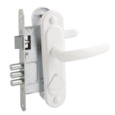 Замок врезной Омега-ЗВ9.1-02(ЗВ9.2) (белый)